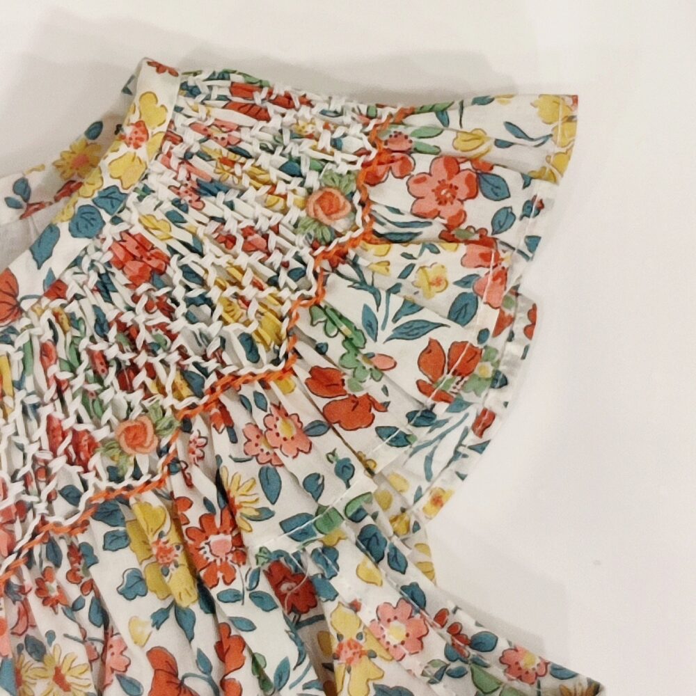 Robe liberty pour bébé chic